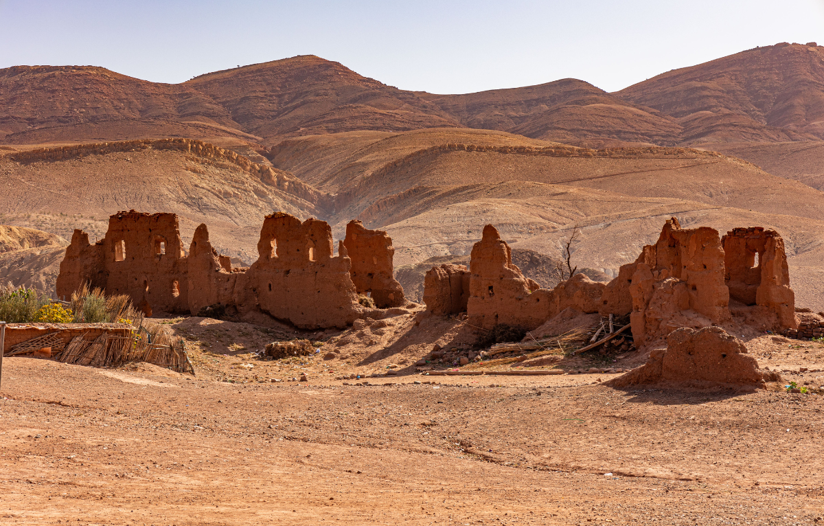 Southern Morocco scenery on a seven-day private itinerary